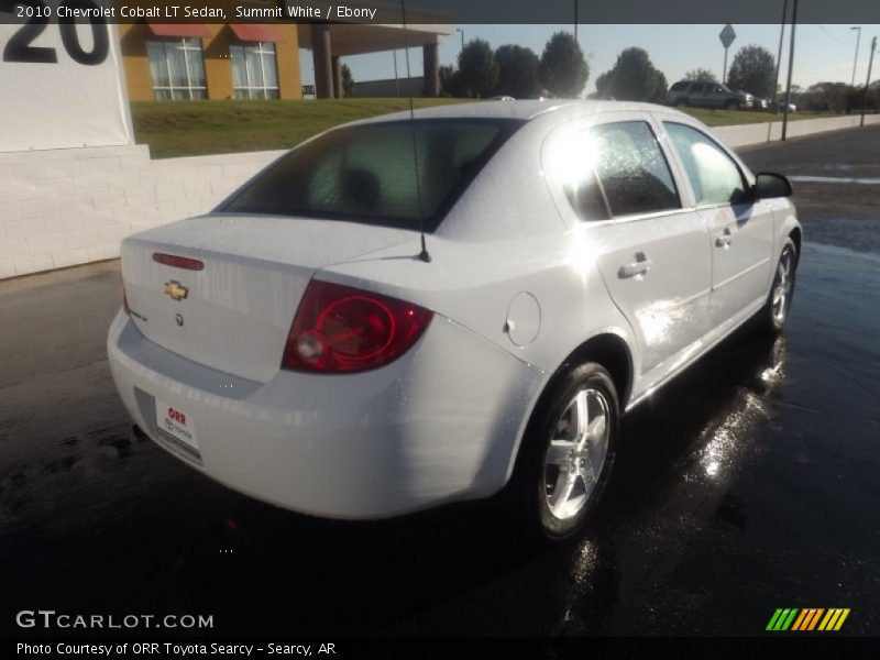 Summit White / Ebony 2010 Chevrolet Cobalt LT Sedan