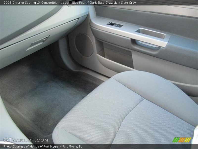 Modern Blue Pearl / Dark Slate Gray/Light Slate Gray 2008 Chrysler Sebring LX Convertible