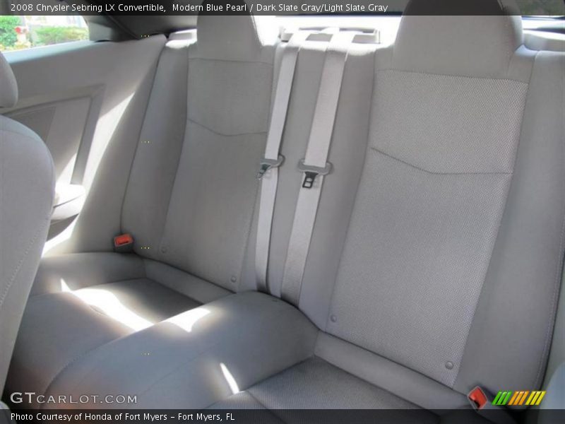 Modern Blue Pearl / Dark Slate Gray/Light Slate Gray 2008 Chrysler Sebring LX Convertible