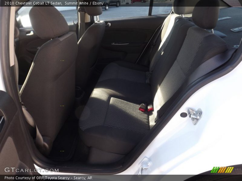 Summit White / Ebony 2010 Chevrolet Cobalt LT Sedan