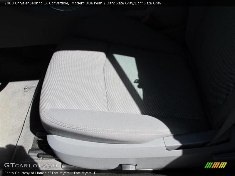 Modern Blue Pearl / Dark Slate Gray/Light Slate Gray 2008 Chrysler Sebring LX Convertible