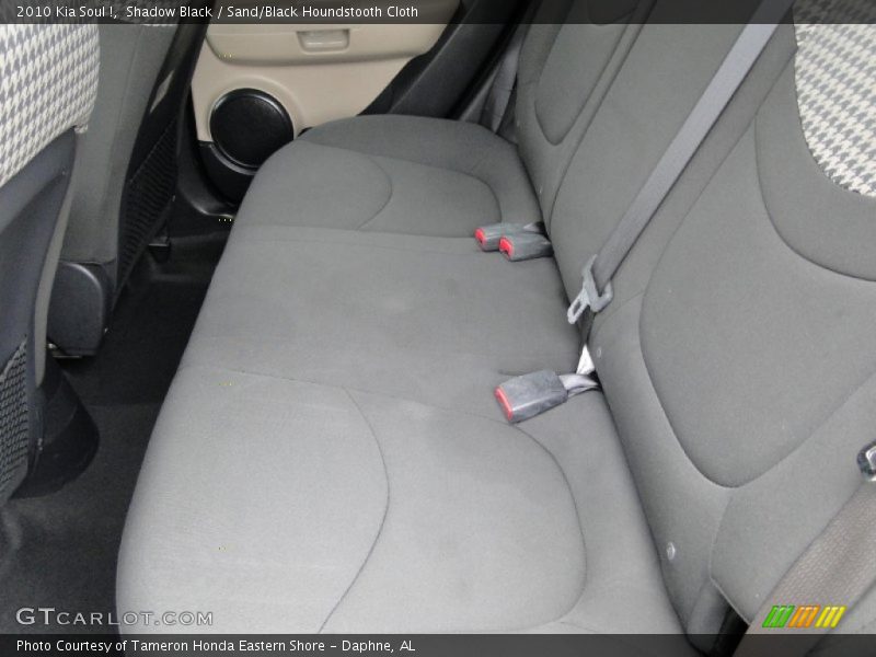 Shadow Black / Sand/Black Houndstooth Cloth 2010 Kia Soul !