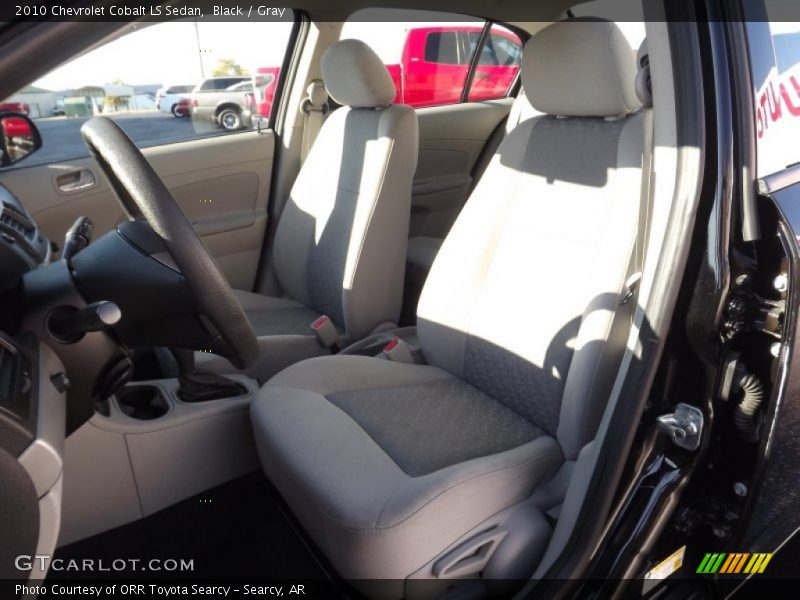 Black / Gray 2010 Chevrolet Cobalt LS Sedan