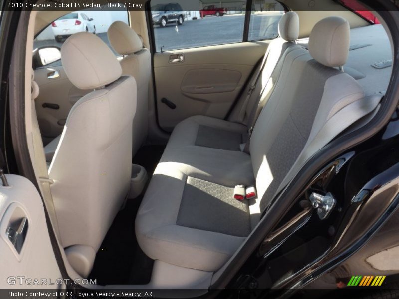 Black / Gray 2010 Chevrolet Cobalt LS Sedan