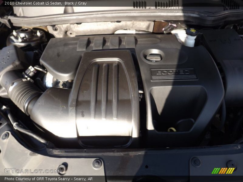 Black / Gray 2010 Chevrolet Cobalt LS Sedan