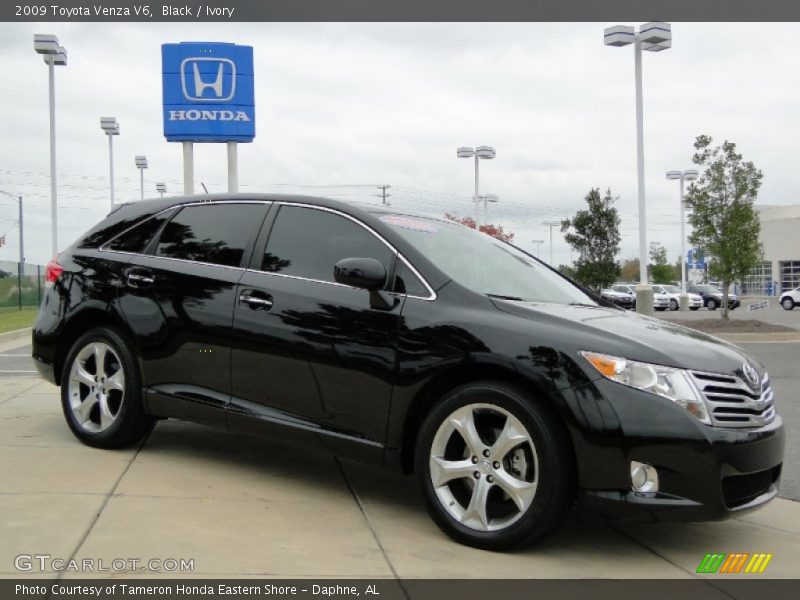 Black / Ivory 2009 Toyota Venza V6