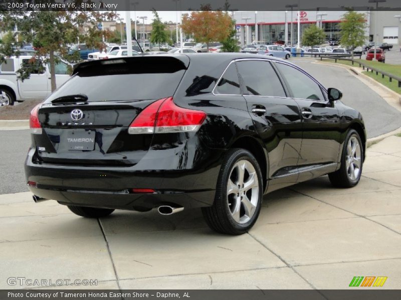 Black / Ivory 2009 Toyota Venza V6