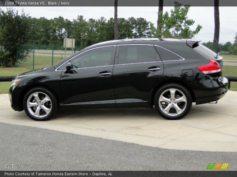 Black / Ivory 2009 Toyota Venza V6