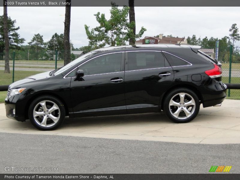 Black / Ivory 2009 Toyota Venza V6