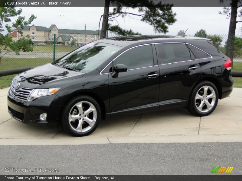 Black / Ivory 2009 Toyota Venza V6