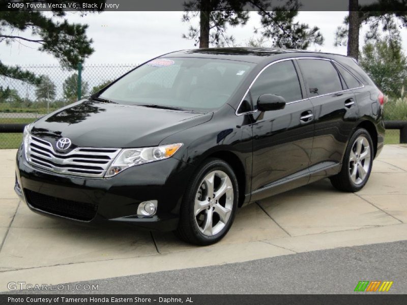 Black / Ivory 2009 Toyota Venza V6
