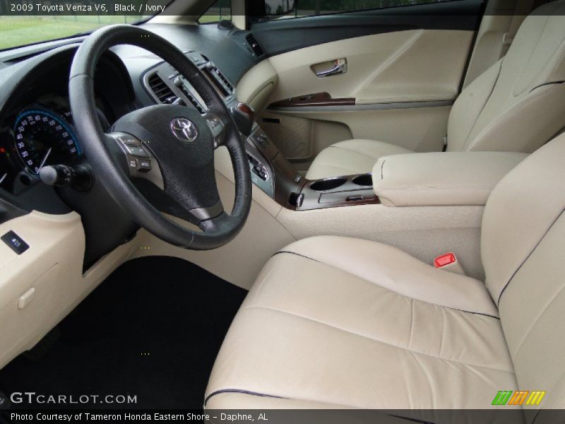 Black / Ivory 2009 Toyota Venza V6