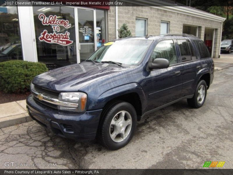 Imperial Blue Metallic / Light Gray 2007 Chevrolet TrailBlazer LS 4x4