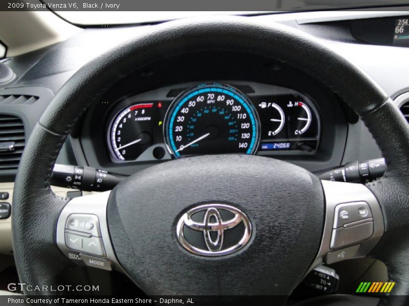 Black / Ivory 2009 Toyota Venza V6