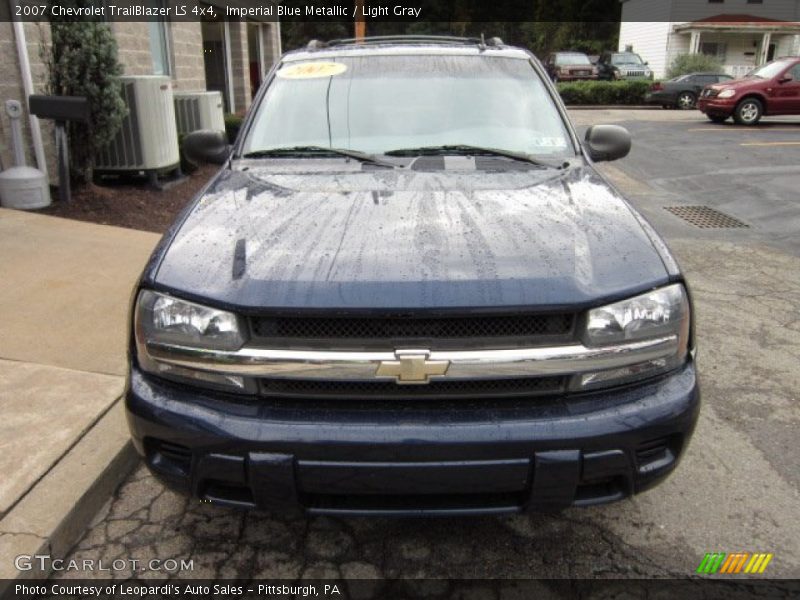 Imperial Blue Metallic / Light Gray 2007 Chevrolet TrailBlazer LS 4x4