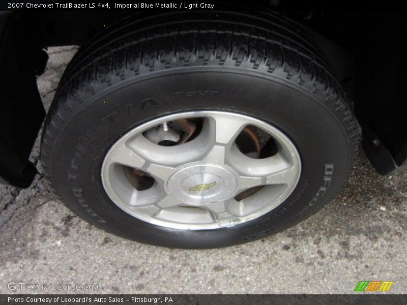 Imperial Blue Metallic / Light Gray 2007 Chevrolet TrailBlazer LS 4x4