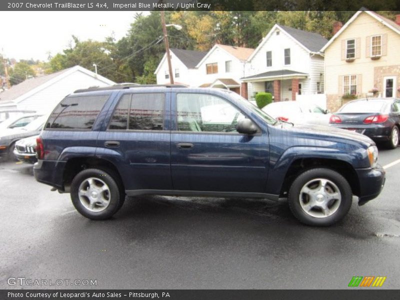 Imperial Blue Metallic / Light Gray 2007 Chevrolet TrailBlazer LS 4x4