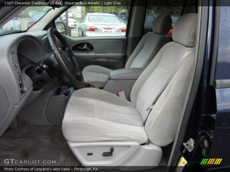 Imperial Blue Metallic / Light Gray 2007 Chevrolet TrailBlazer LS 4x4