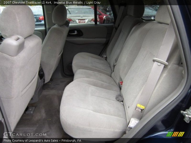 Imperial Blue Metallic / Light Gray 2007 Chevrolet TrailBlazer LS 4x4