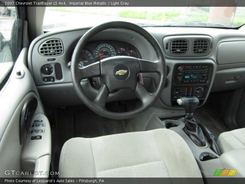 Imperial Blue Metallic / Light Gray 2007 Chevrolet TrailBlazer LS 4x4