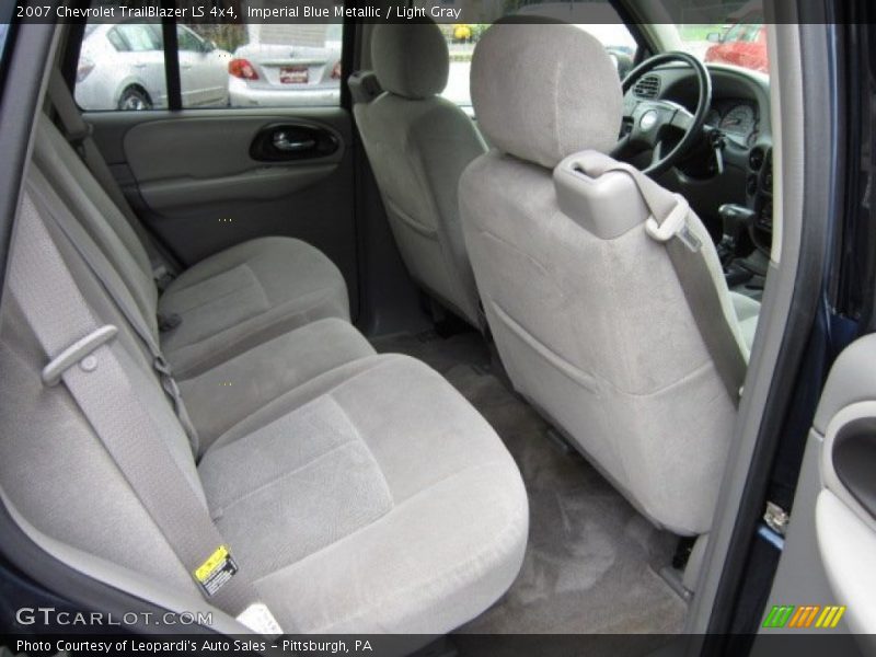Imperial Blue Metallic / Light Gray 2007 Chevrolet TrailBlazer LS 4x4