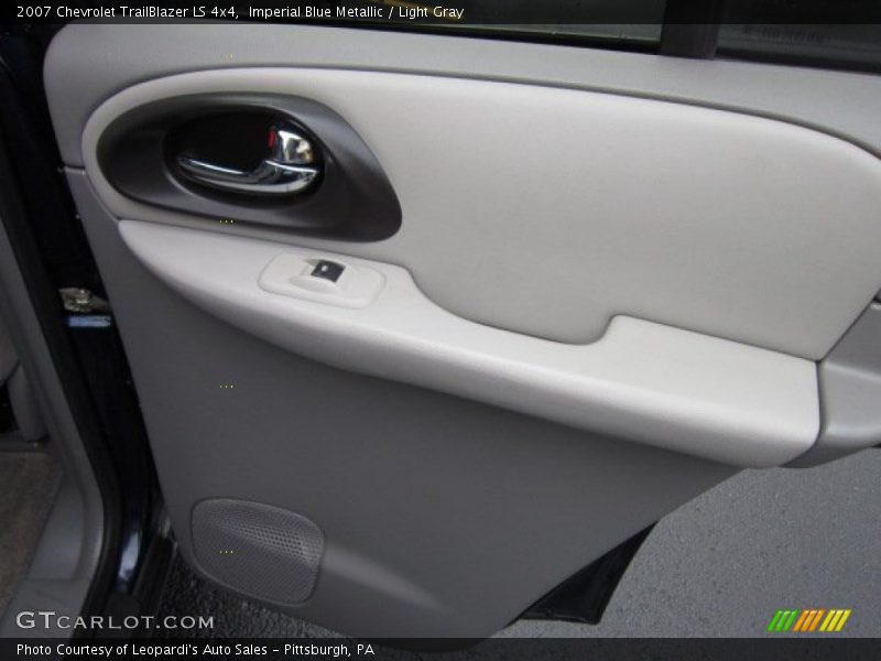 Imperial Blue Metallic / Light Gray 2007 Chevrolet TrailBlazer LS 4x4