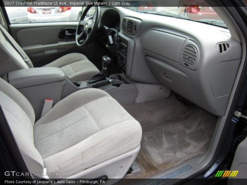 Imperial Blue Metallic / Light Gray 2007 Chevrolet TrailBlazer LS 4x4