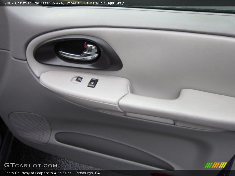 Imperial Blue Metallic / Light Gray 2007 Chevrolet TrailBlazer LS 4x4