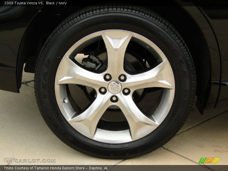 Black / Ivory 2009 Toyota Venza V6
