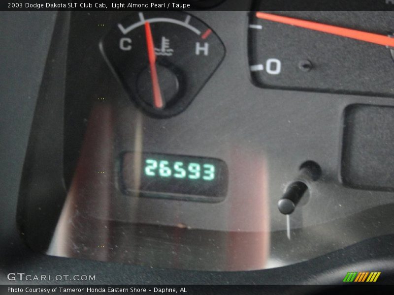 Light Almond Pearl / Taupe 2003 Dodge Dakota SLT Club Cab