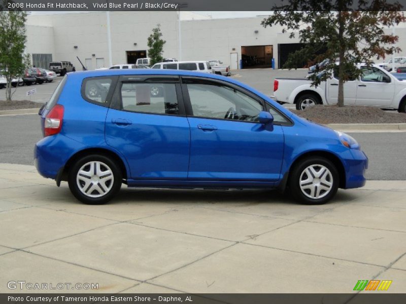  2008 Fit Hatchback Vivid Blue Pearl