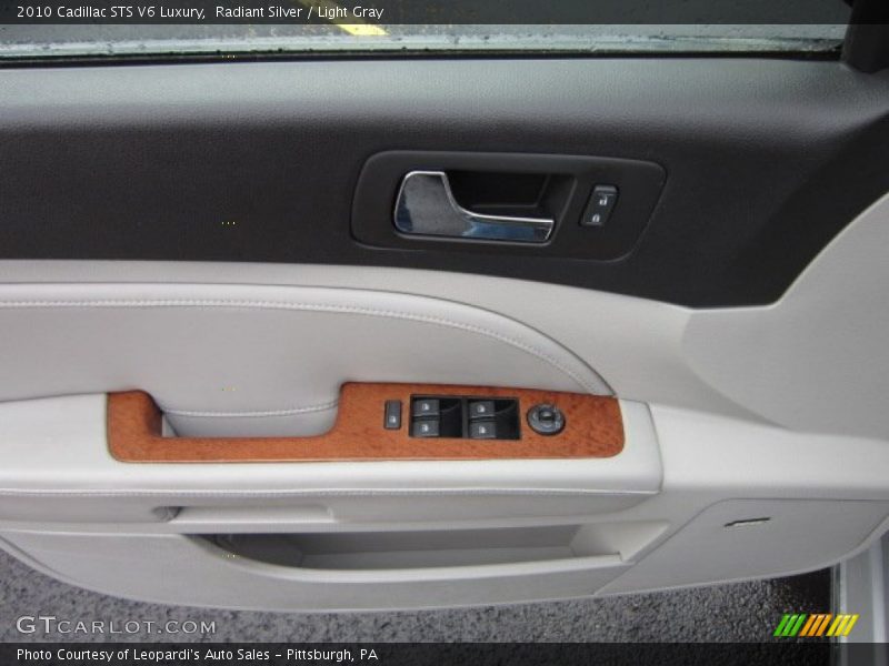 Radiant Silver / Light Gray 2010 Cadillac STS V6 Luxury
