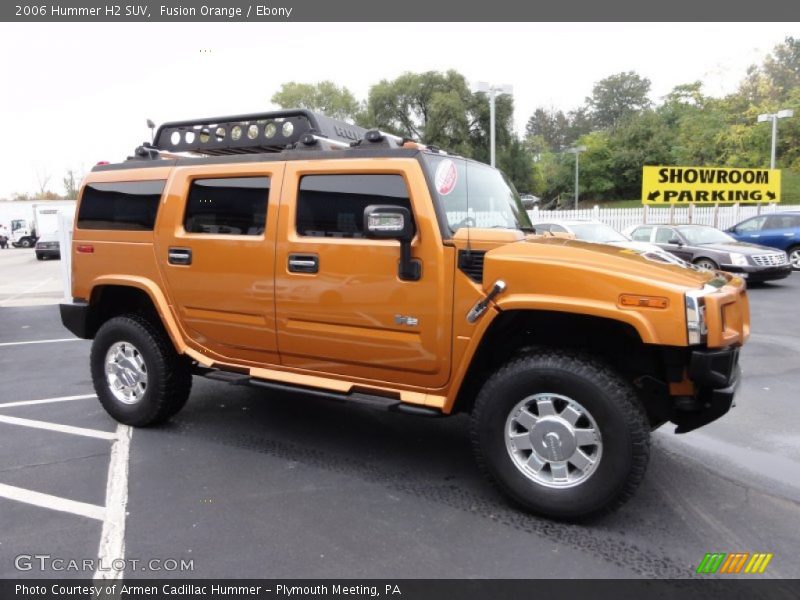  2006 H2 SUV Fusion Orange