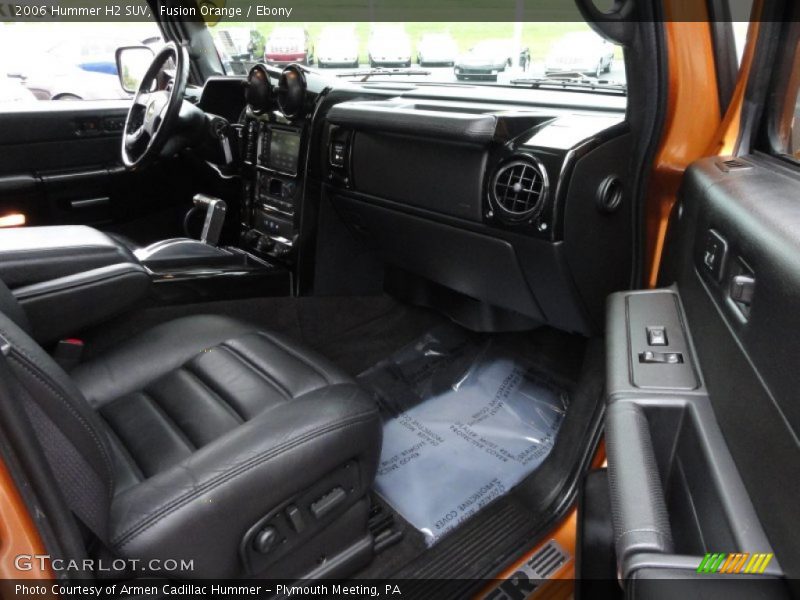 Fusion Orange / Ebony 2006 Hummer H2 SUV