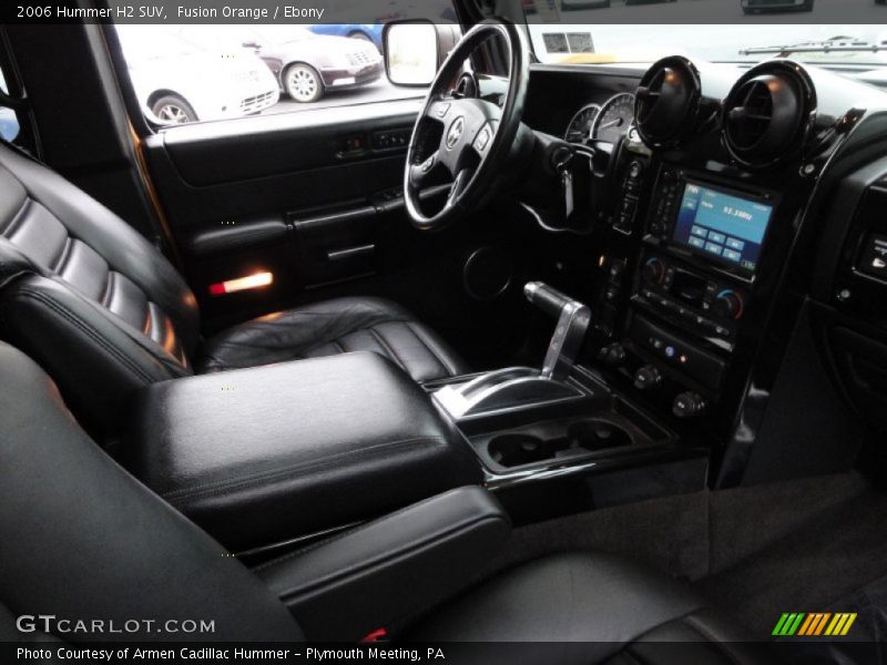  2006 H2 SUV Ebony Interior