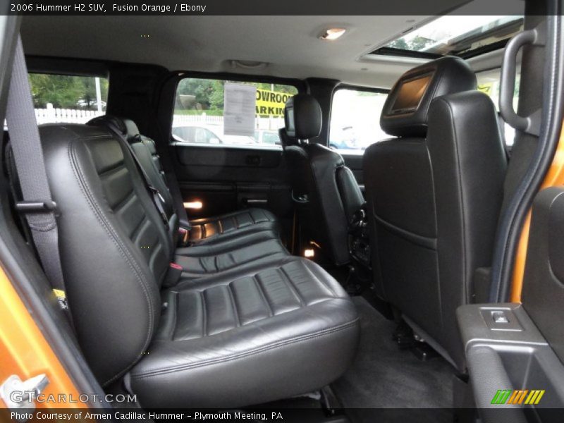  2006 H2 SUV Ebony Interior