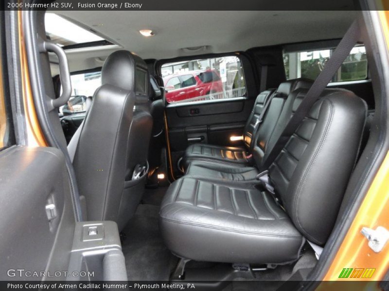 Fusion Orange / Ebony 2006 Hummer H2 SUV