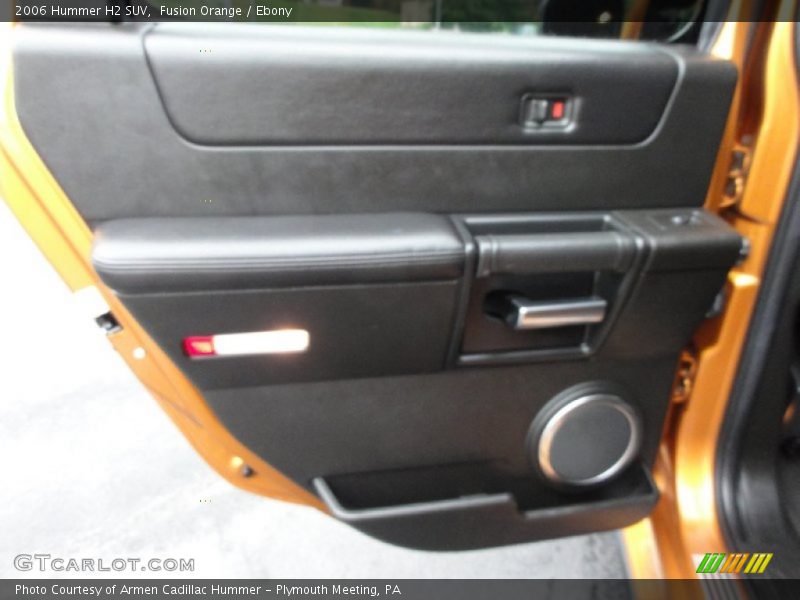 Fusion Orange / Ebony 2006 Hummer H2 SUV