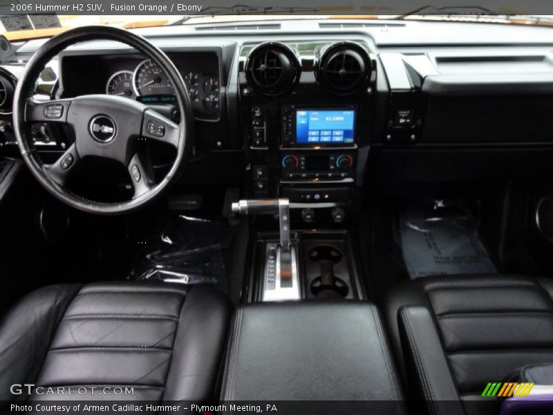 Fusion Orange / Ebony 2006 Hummer H2 SUV