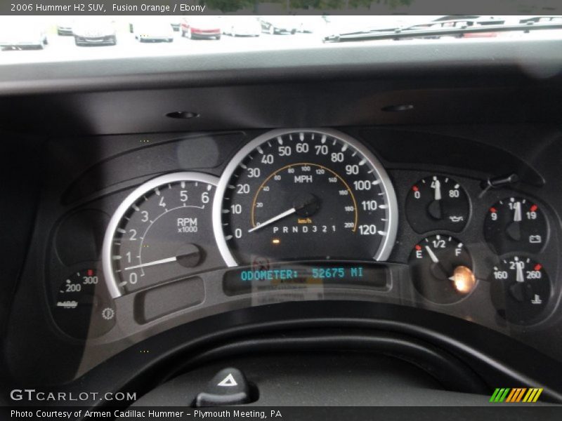  2006 H2 SUV SUV Gauges