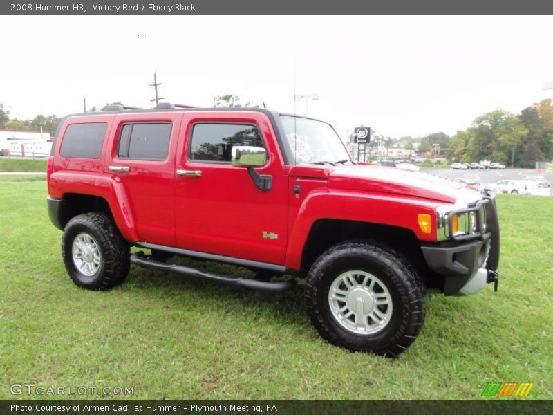  2008 H3  Victory Red