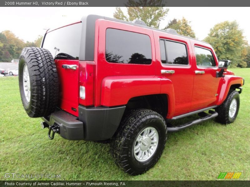  2008 H3  Victory Red