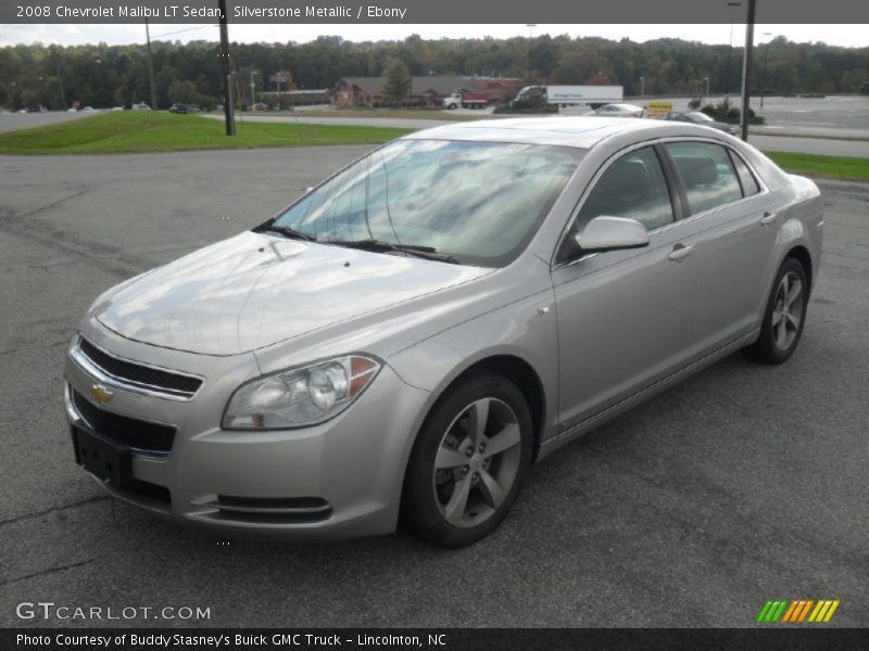 Silverstone Metallic / Ebony 2008 Chevrolet Malibu LT Sedan