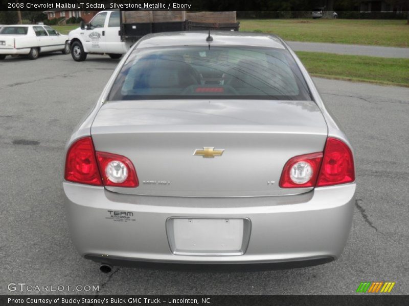 Silverstone Metallic / Ebony 2008 Chevrolet Malibu LT Sedan