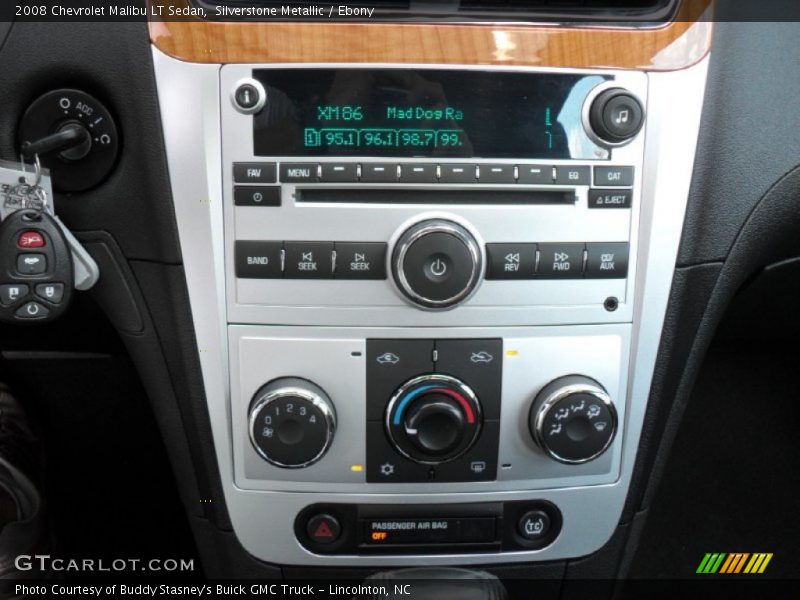 Silverstone Metallic / Ebony 2008 Chevrolet Malibu LT Sedan