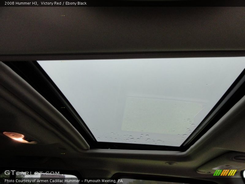 Victory Red / Ebony Black 2008 Hummer H3