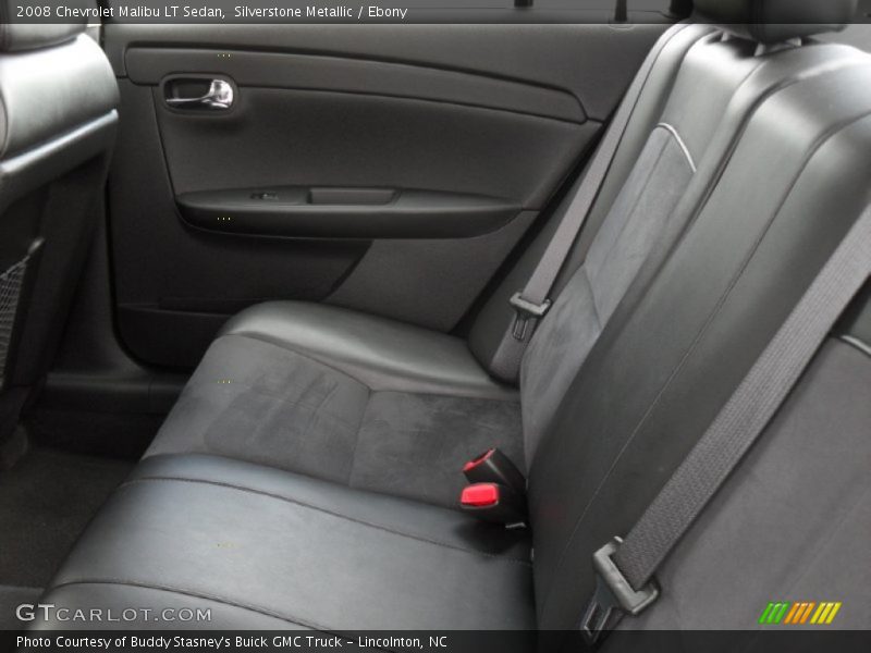 Silverstone Metallic / Ebony 2008 Chevrolet Malibu LT Sedan