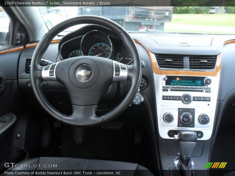 Silverstone Metallic / Ebony 2008 Chevrolet Malibu LT Sedan