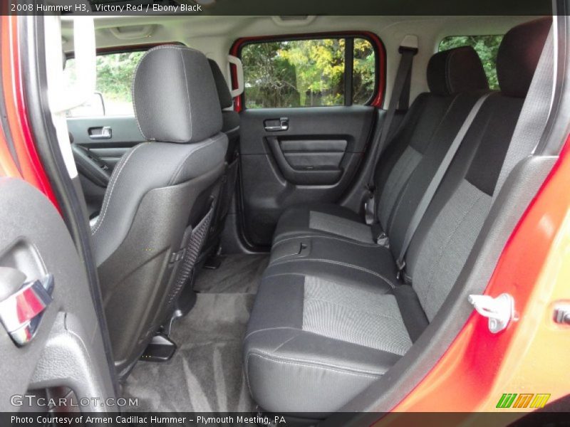  2008 H3  Ebony Black Interior