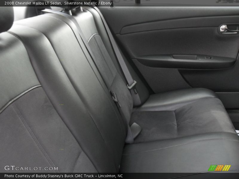 Silverstone Metallic / Ebony 2008 Chevrolet Malibu LT Sedan